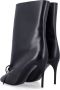 Alaïa Zwarte Bow Enkellaarzen Elegante Stijl Black Dames - Thumbnail 4