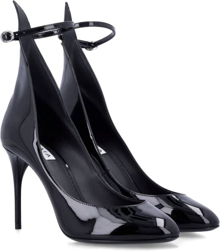 Alaïa Zwarte Patent Stiletto Pumps Black Dames