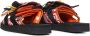 Alanui Gedrukte nylon moto -slippers Oranje Heren - Thumbnail 4