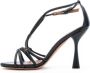 Albano A3093 Sandal Cinturei Zwart Dames - Thumbnail 4