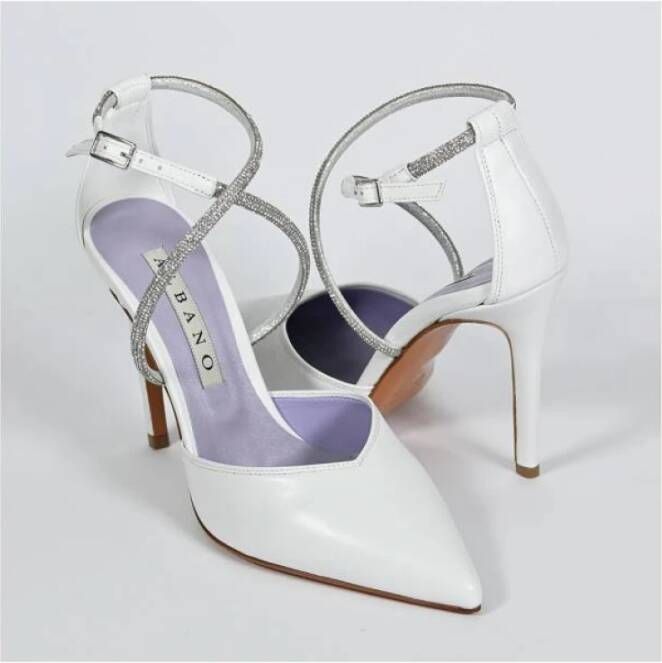 Albano Elegante Décolleté Schoenen White Dames