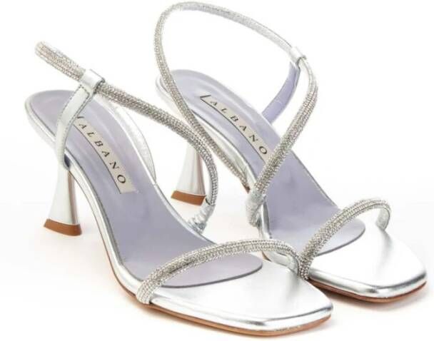 Albano Elegante High Heel Sandalen Gray Dames