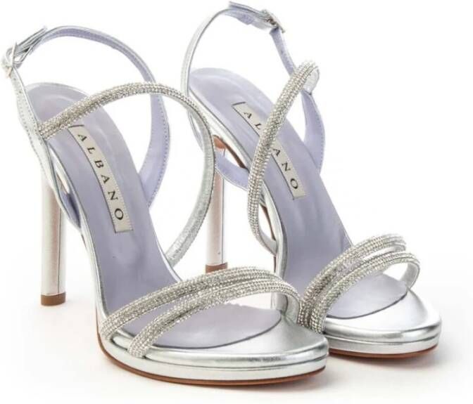 Albano Elegante High Heel Sandalen Gray Dames