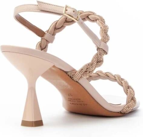 Albano High Heel Sandals Beige Dames