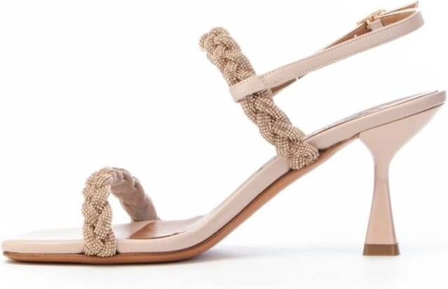 Albano High Heel Sandals Beige Dames