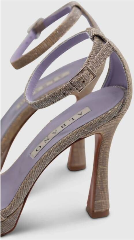 Albano High Heel Sandals Beige Dames