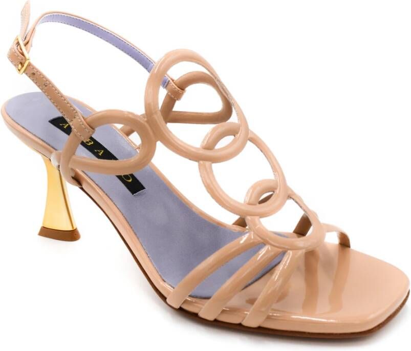 Albano High Heel Sandals Beige Dames