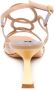 Albano Elegante High Heel Sandalen Beige Dames - Thumbnail 4