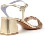 Albano High Heel Sandals Beige Dames - Thumbnail 3