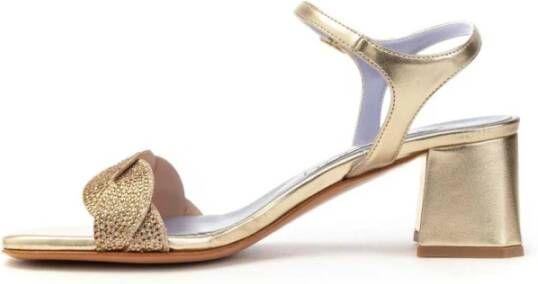 Albano High Heel Sandals Beige Dames