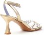 Albano High Heel Sandals Beige Dames - Thumbnail 3