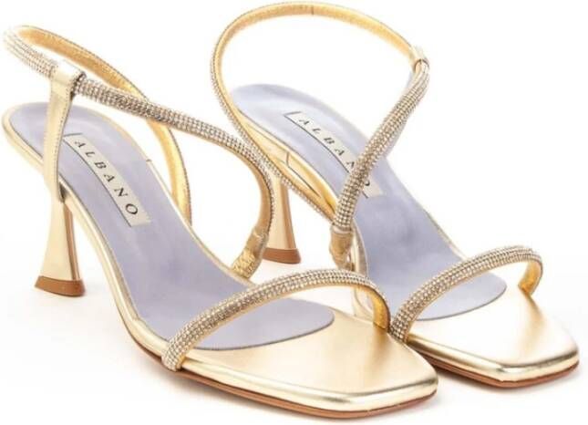 Albano High Heel Sandals Beige Dames