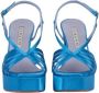 Albano High Heel Sandals Blauw Dames - Thumbnail 2