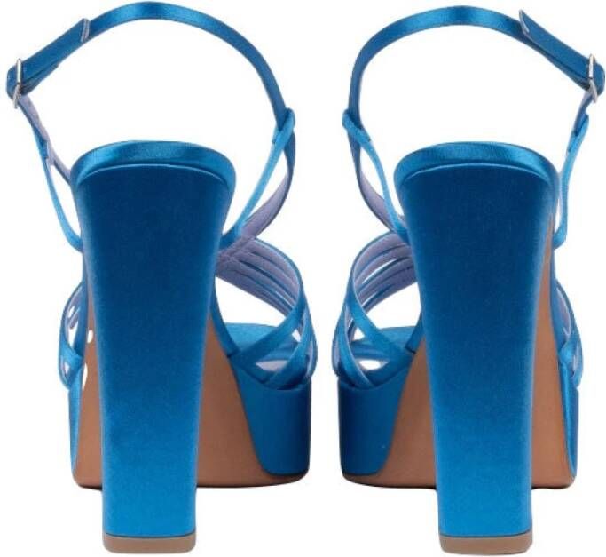 Albano High Heel Sandals Blauw Dames