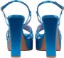 Albano High Heel Sandals Blauw Dames - Thumbnail 4