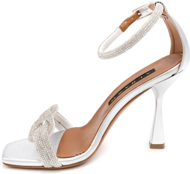 Albano High Heel Sandals Grijs Dames