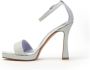 Albano High Heel Sandals Grijs Dames - Thumbnail 4