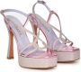 Albano High Heel Sandals Roze Dames - Thumbnail 3