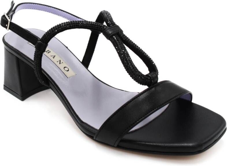 Albano High Heel Sandals Zwart Dames