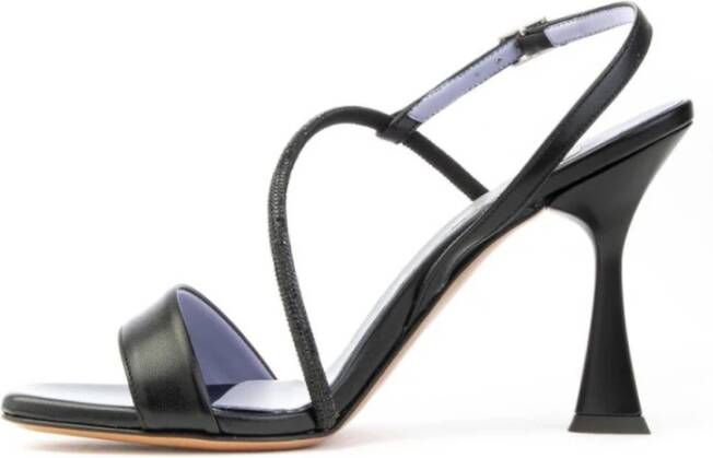 Albano High Heel Sandals Zwart Dames