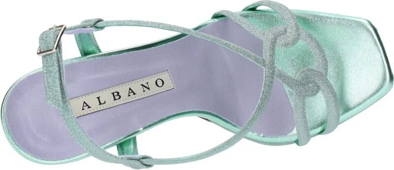 Albano Sandalen Groen Green Dames