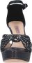 Albano Sandalen Zwart Black Dames - Thumbnail 4