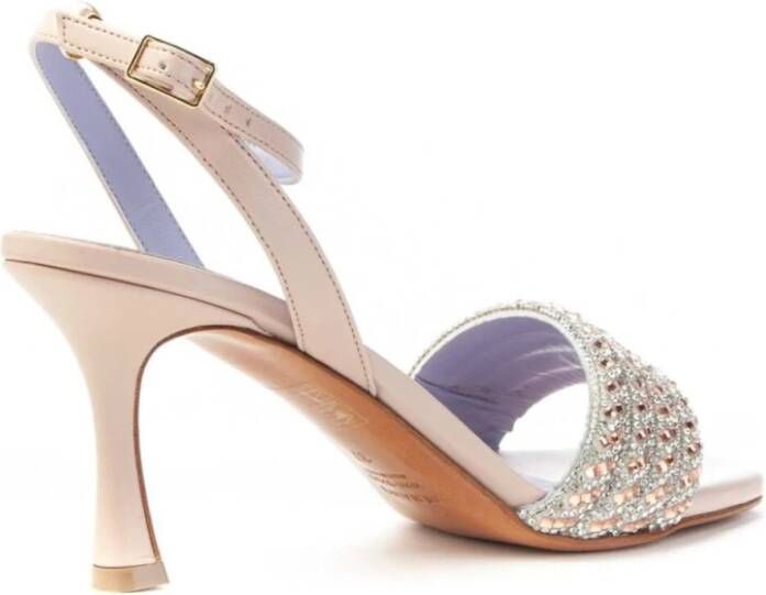 Albano Stiletto Sandaal met Strass Gray Dames