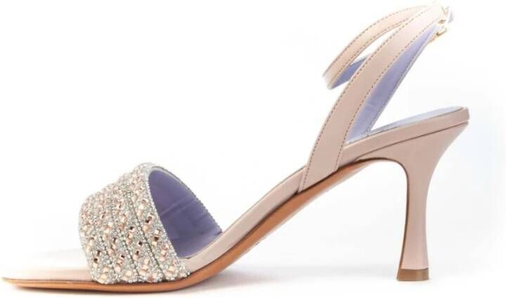 Albano Stiletto Sandaal met Strass Gray Dames