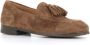 Alberto Fasciani Suede Tassel Loafers Brown Dames - Thumbnail 3