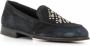 Alberto Fasciani Zwarte Suède Studs Loafers Black Dames - Thumbnail 3