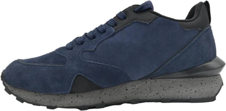 Alberto Guardiani Lage Suède Rubber Sneakers Multicolor Heren