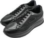 Alberto Guardiani Lage Zwarte Leren Sneakers Black Heren - Thumbnail 3