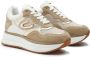 Alberto Guardiani Louise 4303 Low Suede Sneakers Beige Dames - Thumbnail 2