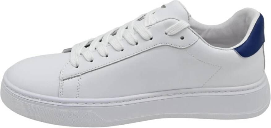 Alberto Guardiani New Era Low White Blue Sneakers White Heren