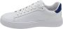 Alberto Guardiani New Era Low White Blue Sneakers White Heren - Thumbnail 2