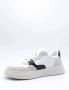 Alberto Guardiani New Era Sneakers Wit Zwart Grijs Suède White Heren - Thumbnail 3