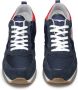 Alberto Guardiani Retro Blauw Rode Sneakers Blue Heren - Thumbnail 4