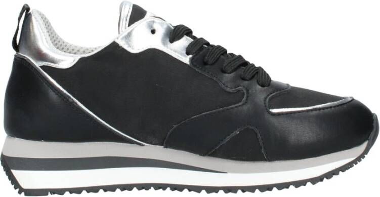 Alberto Guardiani Retro WEN Leren Sneakers Black Dames