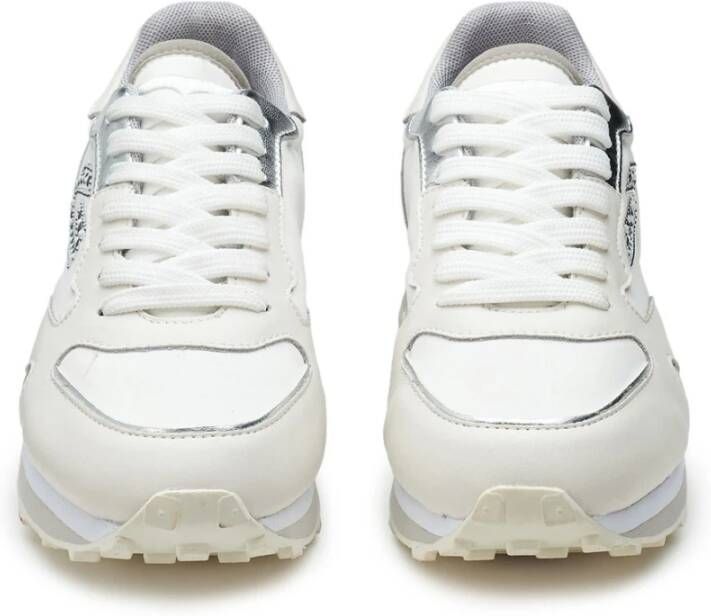 Alberto Guardiani Witte Retro Style Sneakers White Dames