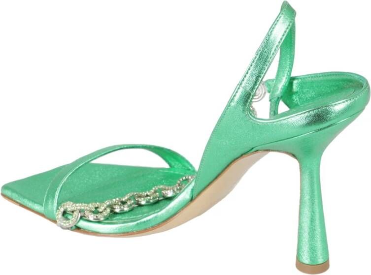 Aldo Castagna High Heel Sandals Green Dames