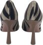 Aldo Castagna Zebra Print Hoge Hak Sandalen Gray Dames - Thumbnail 3