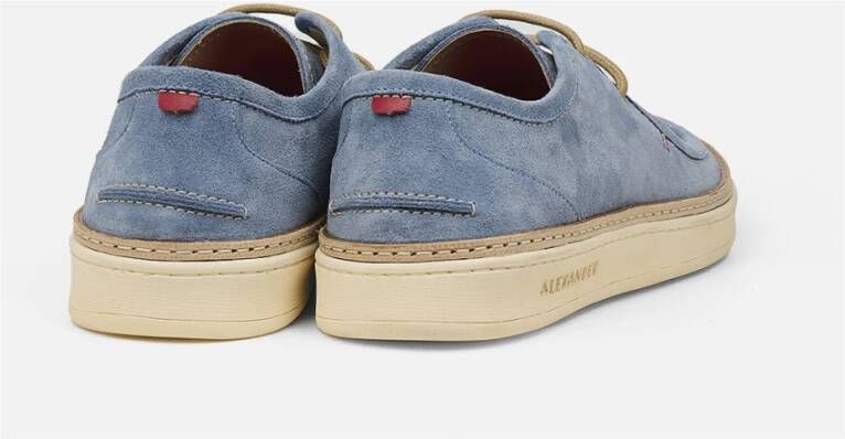 Alexander 1910 Denim Veterschoenen Blue Heren