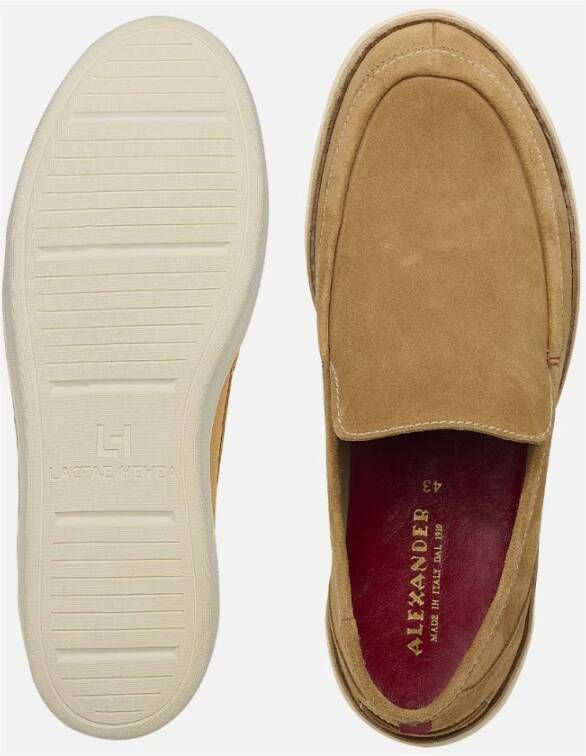 Alexander 1910 Loafers Beige Heren