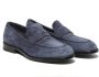 Alexander Hotto Blauwe Suède Loafer Schoenen Blue Heren - Thumbnail 2