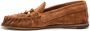 Alexander Hotto Bruine Suède Loafer Leren Zool Brown Dames - Thumbnail 3