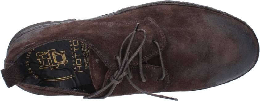 Alexander Hotto Platte schoenen Bruin Brown Heren