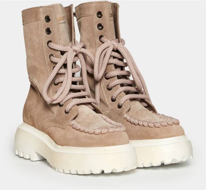 Alexander Hotto Stijlvolle Polacco Schoenen Beige Dames