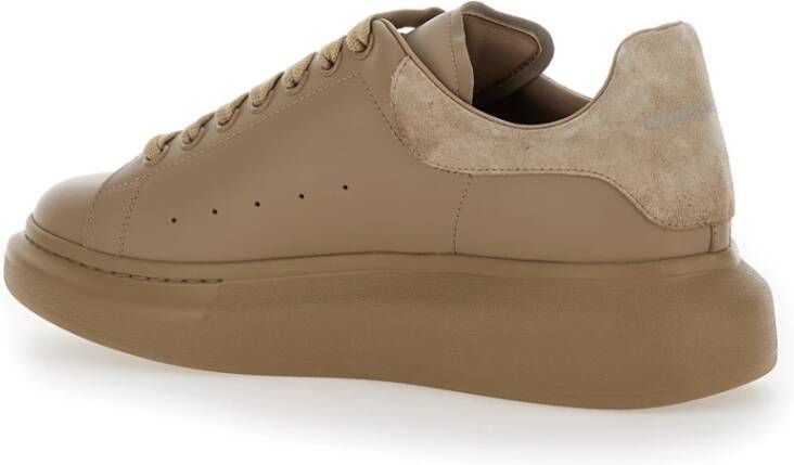 alexander mcqueen Beige Lage Sneakers Ronde Neus Beige Heren