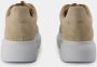 Alexander mcqueen Beige Leren Oversized Sneakers Beige Dames - Thumbnail 3