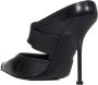 Alexander mcqueen Zwarte pumps met punk teenkap Zwart Dames - Thumbnail 3